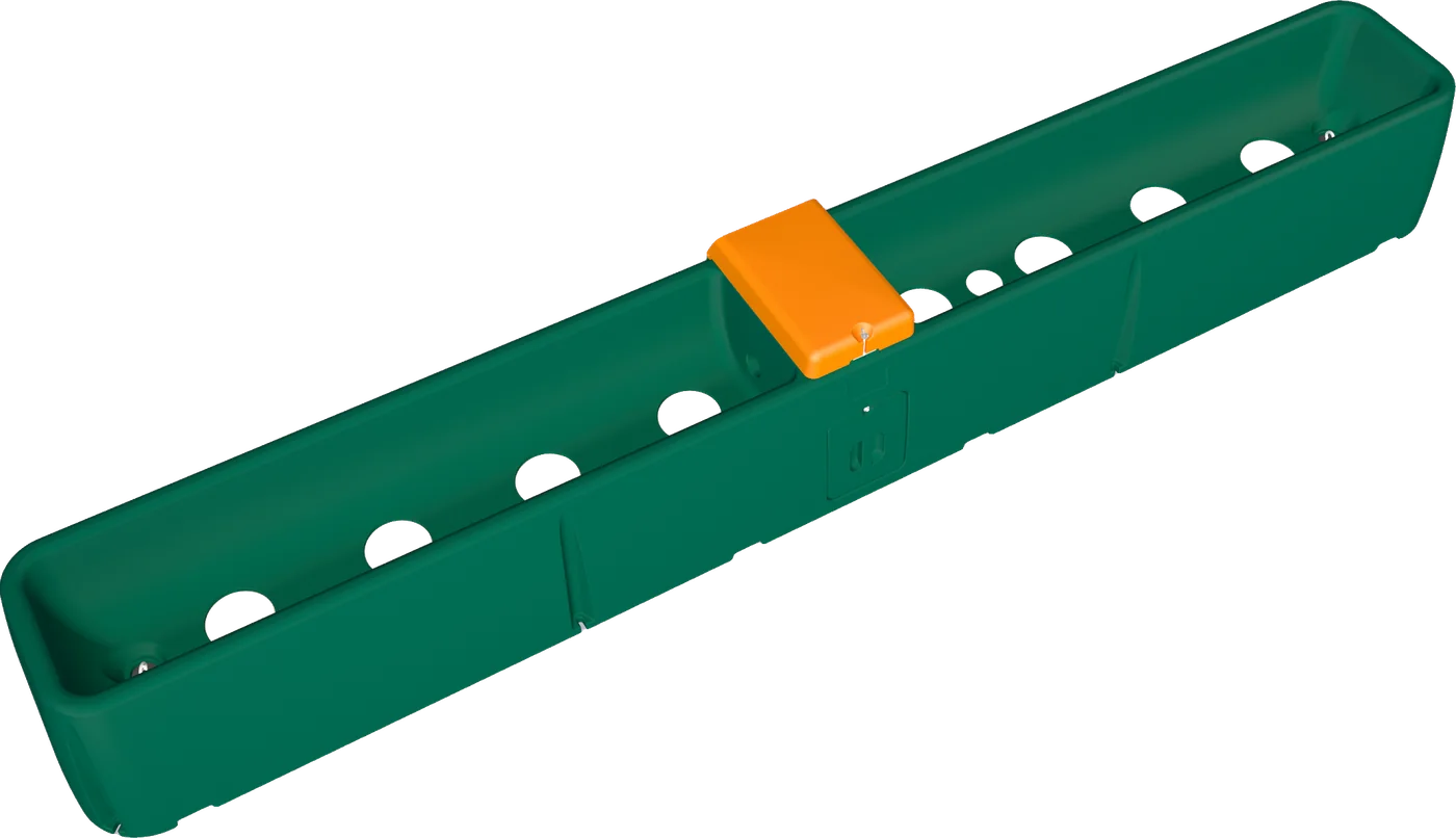 Insulated group drinker 460 cm, high capacity
